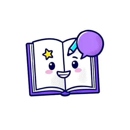 Livro de planos de aula sorrindo